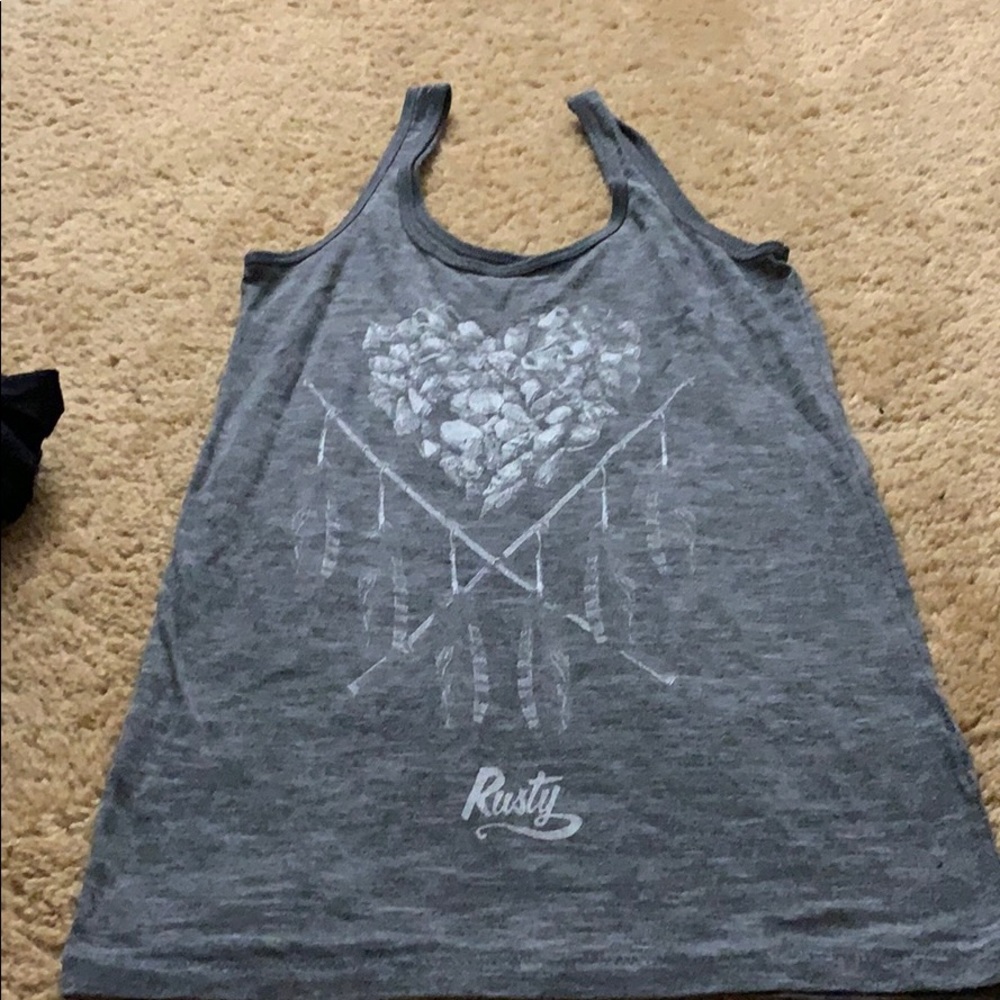 Dream catcher burnout tank